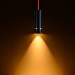 1 Light Mini Závěsné světlo Černé eloxované hliníkem