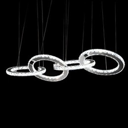 Závěsná svítidla Crystal Light Moderní současný kov