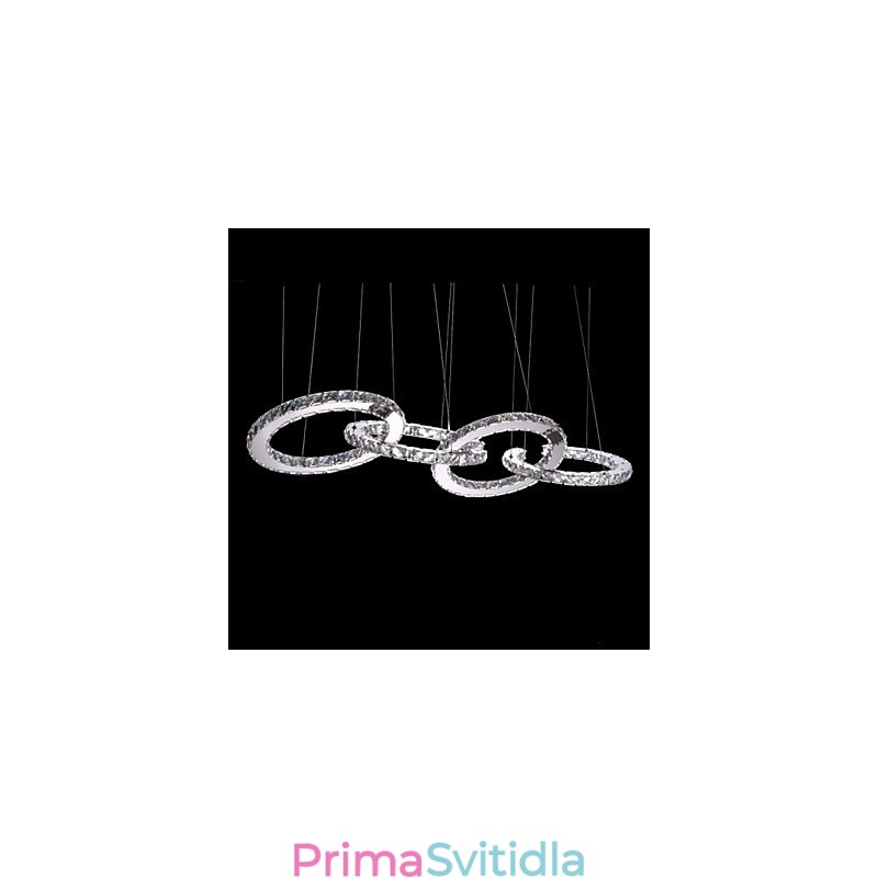 Závěsná svítidla Crystal Light Moderní současný kov
