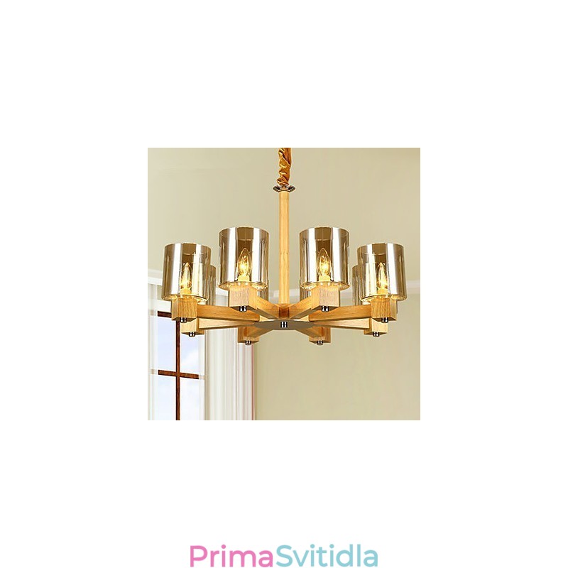 Závěsná svítidla Country Wood Bamboo