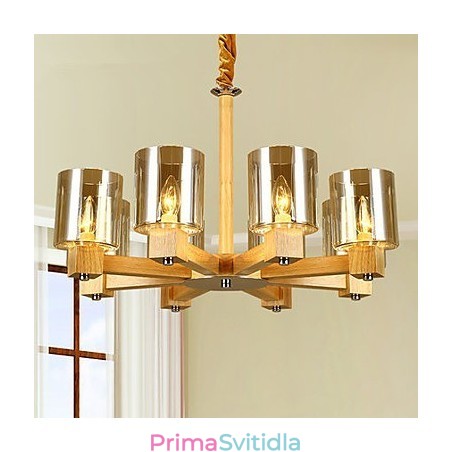 Závěsná svítidla Country Wood Bamboo