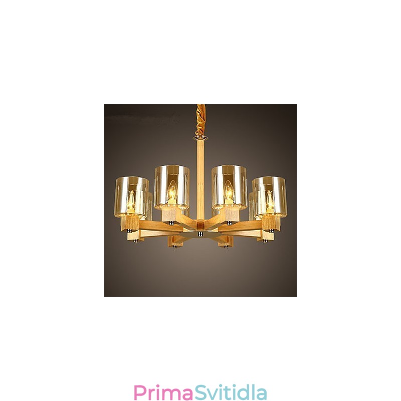 Závěsná svítidla Country Wood Bamboo