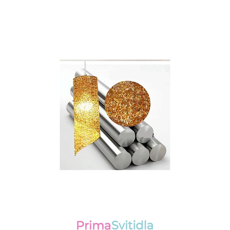 Hlava Válcová kulatá dlouhá hliníková válcová kreativní lampy