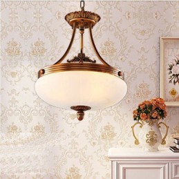 Evropská mramorová lampa Copper Chandelier Lights