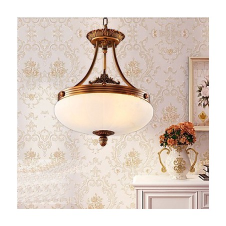 Evropská mramorová lampa Copper Chandelier Lights Evropská mramorová lampa Copper Chandelier Lights