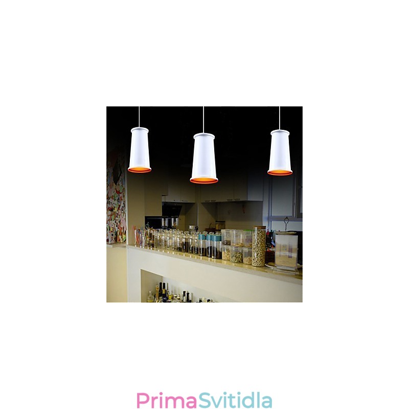 Klasické rustikální Vintage Mini Style Malba Kovové závěsné světlo