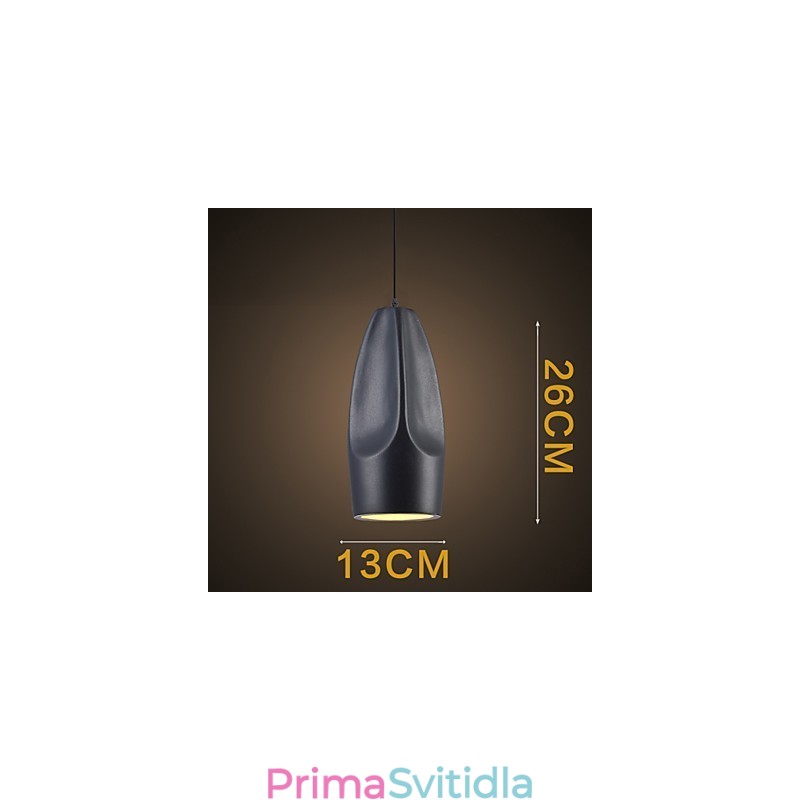 Vintage retro mini styl malba kovové závěsné světlo