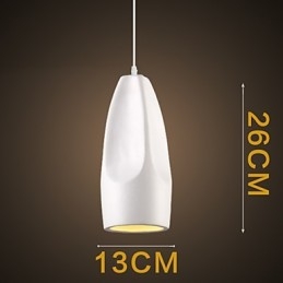 Vintage retro mini styl malba kovové závěsné světlo