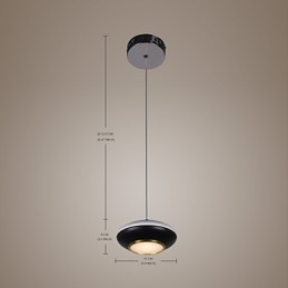 9W moderní design létajícího talíře Vysoce kvalitní závěsné světlo Cafe