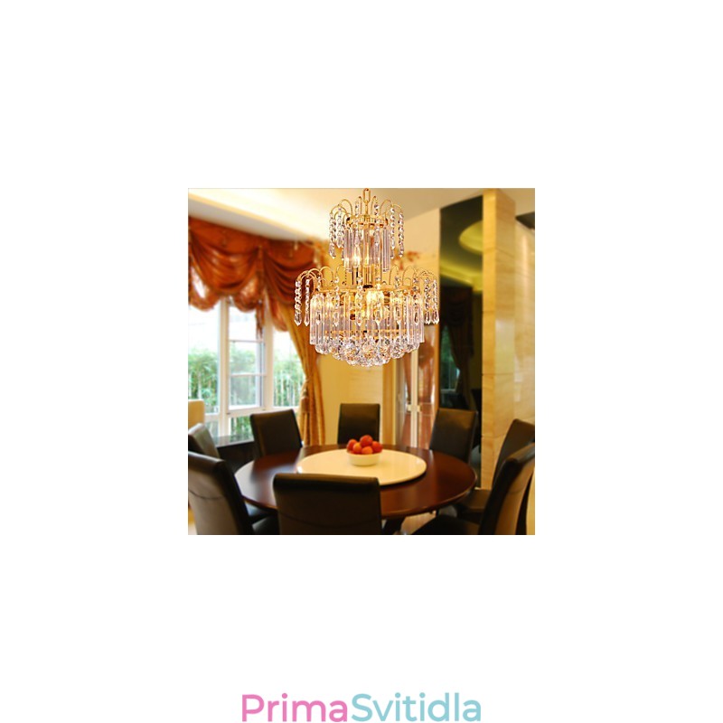 Luxusní křišťálový lustr se 7 světly