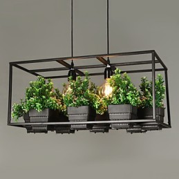 Moderní moderní dekorativní designové závěsné svítidlo (nezahrnuje rostliny)