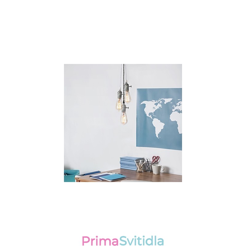 Tradiční klasické klasické vintage mini stylové kovové závěsné svítidlo