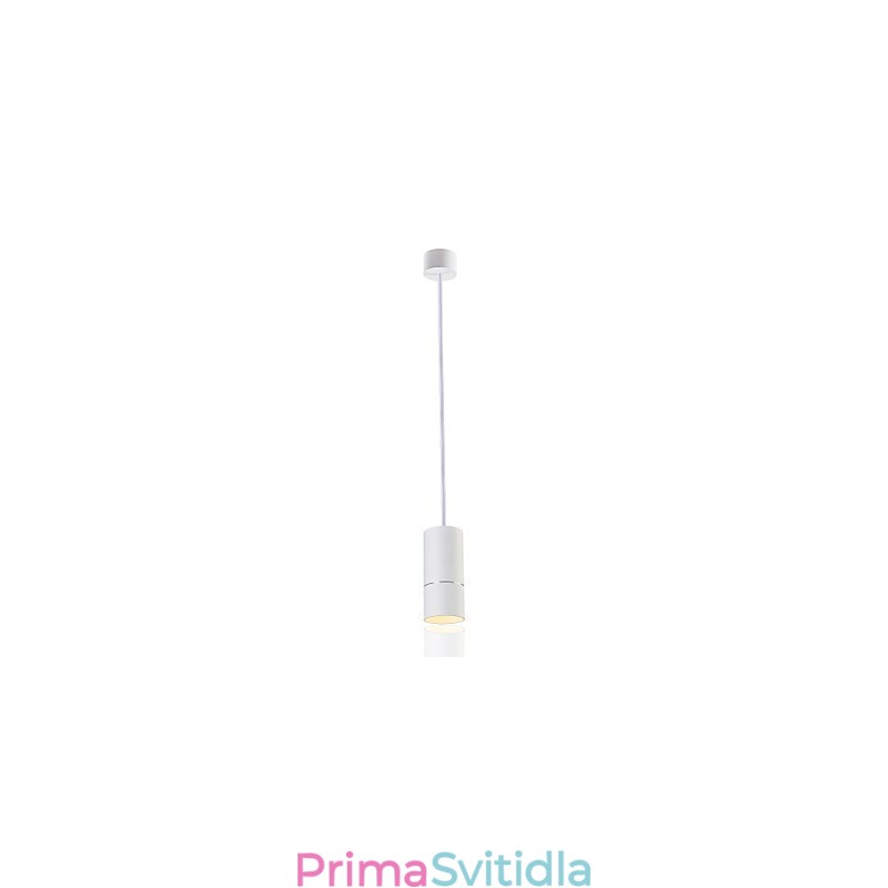 GE 05032 8W 136mm 1 Mini závěsné světlo práškové bílé s hliníkem