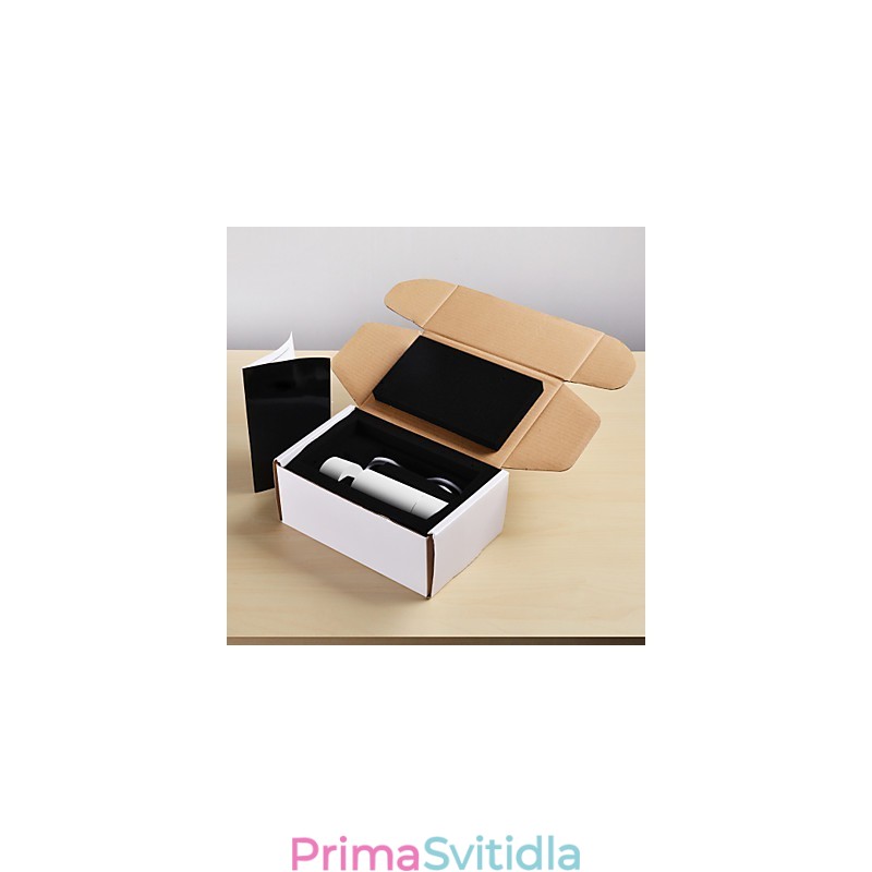 GE 05032 8W 136mm 1 Mini závěsné světlo práškové bílé s hliníkem