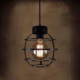 Retro designérské kovové závěsné světlo