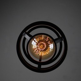 Retro designérské kovové závěsné světlo