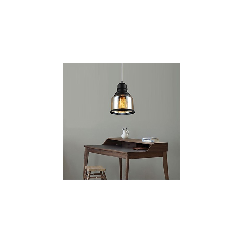 Retro osvětlení Loft Lights Skleněné závěsné světlo