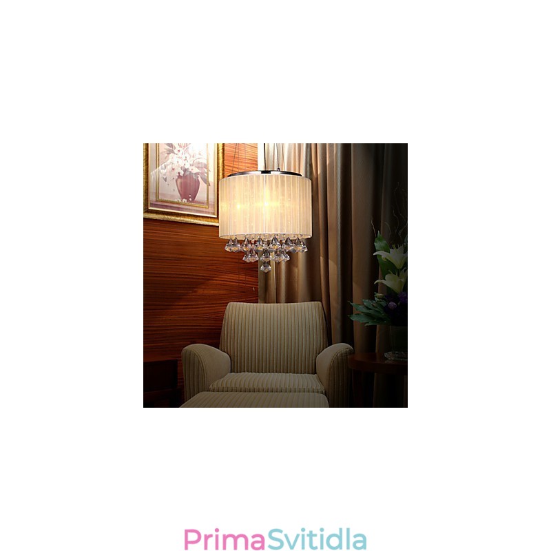 Elegantní křišťálové závěsné svítidlo se 4 světly