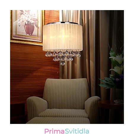 Elegantní křišťálové závěsné svítidlo se 4 světly Elegantní křišťálové závěsné svítidlo se 4 světly
