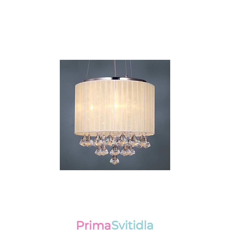Elegantní křišťálové závěsné svítidlo se 4 světly