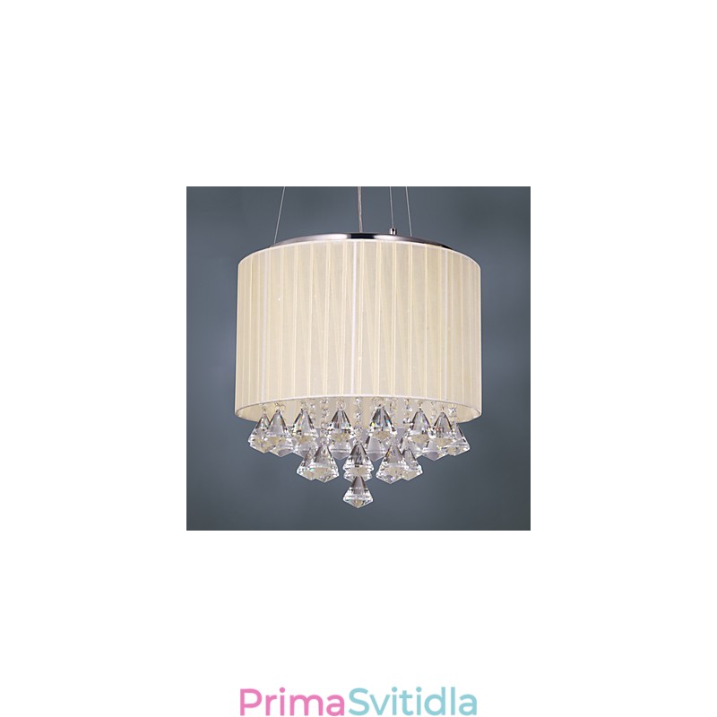 Elegantní křišťálové závěsné svítidlo se 4 světly