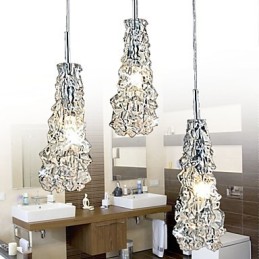 Tradition Classic Transparentní sklo 3 Light Lustr
