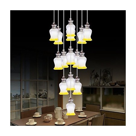 Restaurant 15 Head of Modern Simple Crystal Pendant Pendant Restaurant 15 Head of Modern Simple Crystal Pendant Pendant