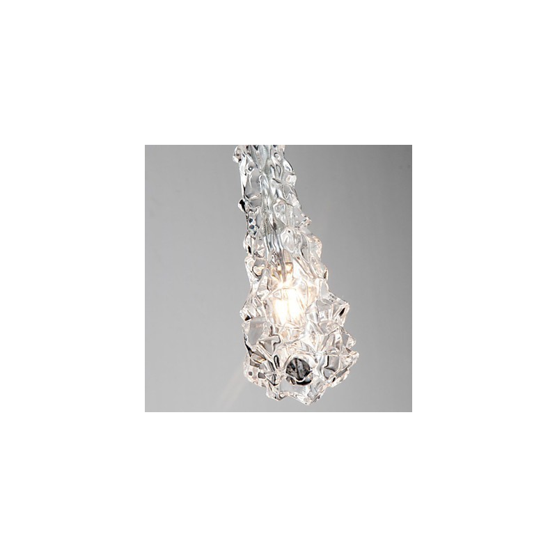 Tradition Classic Transparentní sklo 3 Light Lustr