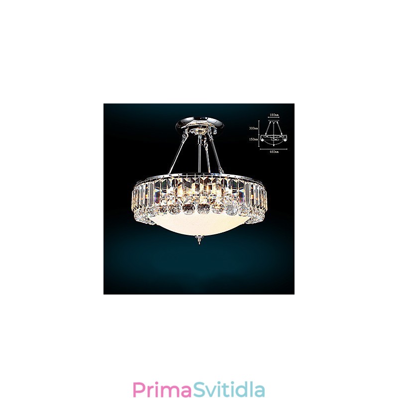 Závěsná svítidla Crystal Moderní Současné sklo