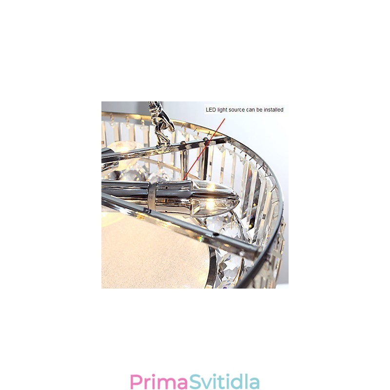 Závěsná svítidla Crystal Moderní Současné sklo
