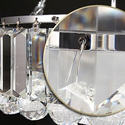 Závěsná svítidla Crystal Moderní Současné sklo
