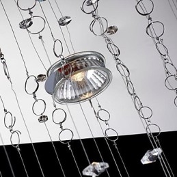 Moderní současný tradiční klasický rustikální domek Vintage Country Island Crystal Mini Style Galvanizované