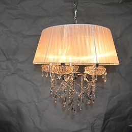 Elegantní 5 světel Přívěsek Vzor S Květem