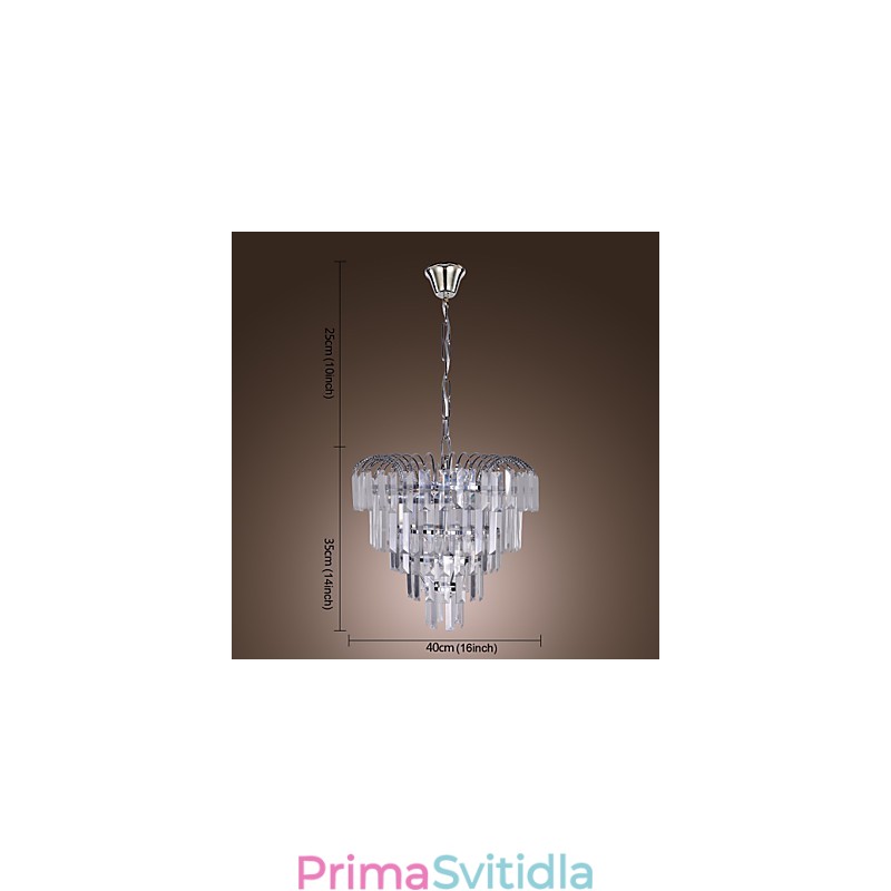 Luxusní křišťálový lustr
