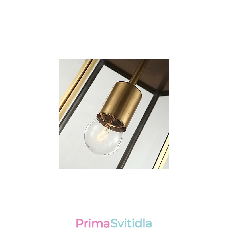 Závěsná svítidla Crystal Mini Style Traditional Classic Metal