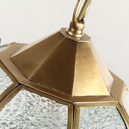 Závěsná svítidla Crystal Mini Style Traditional Classic Metal