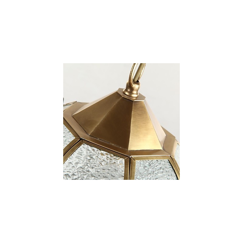 Závěsná svítidla Crystal Mini Style Traditional Classic Metal