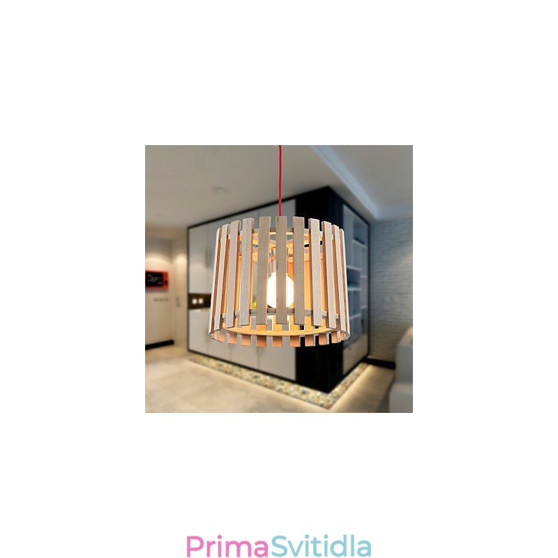Závěsná svítidla Mini styl moderního současného dřeva