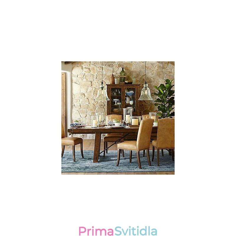 Venkovské Mini styl Malba Skleněné Závěsné Světlo