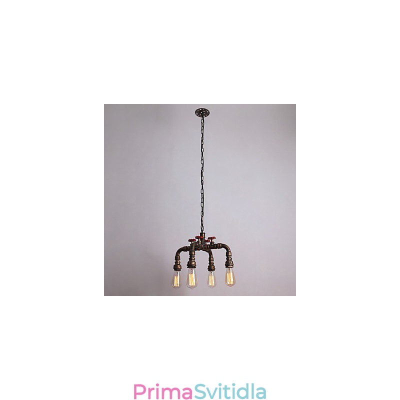 Vodní dýmka Retro 4Light malířský přívěsek