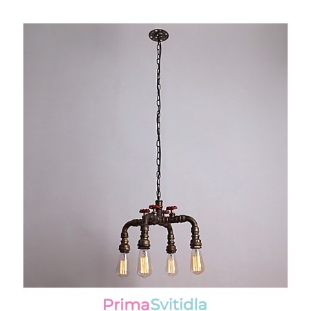 Vodní dýmka Retro 4Light malířský přívěsek Vodní dýmka Retro 4Light malířský přívěsek