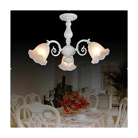 Zápustná montáž Three Lights White European Retro Classic Zápustná montáž Three Lights White European Retro Classic
