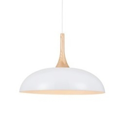 Mini umělecká závěsná lampa 1 Světlo Moderní Jednoduchost Černobílá povrchová úprava Hliníkové a dřevěné závěsné svítidlo