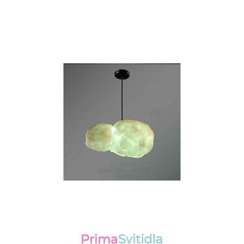 Bavlněná lampa Leisure Cloud Pendant