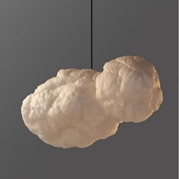 Bavlněná lampa Leisure Cloud Pendant