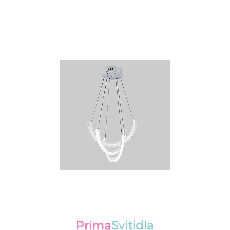 Akrylátové moderní závěsné svítidlo současného designu