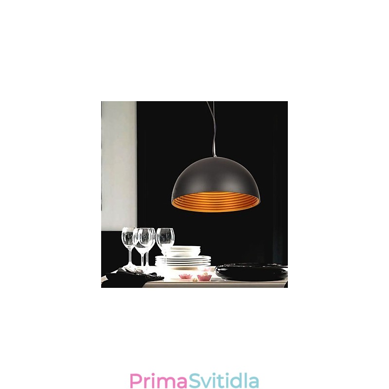 Moderní moderní retro mísa Mini styl malby závěsné světlo