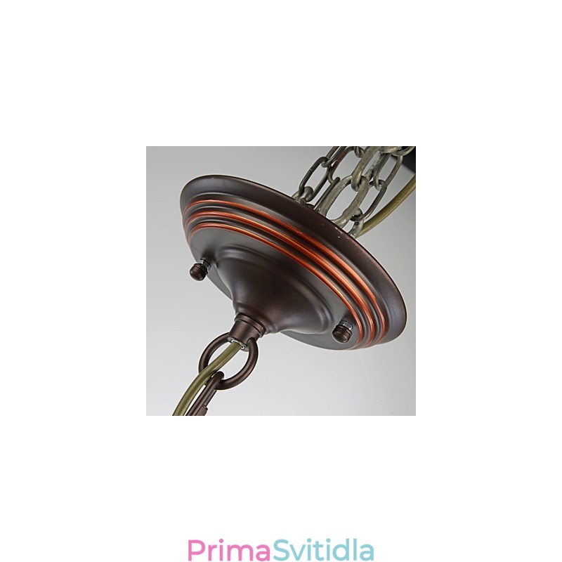 Lustr 4 světla Tradiční klasický Vintage Metal