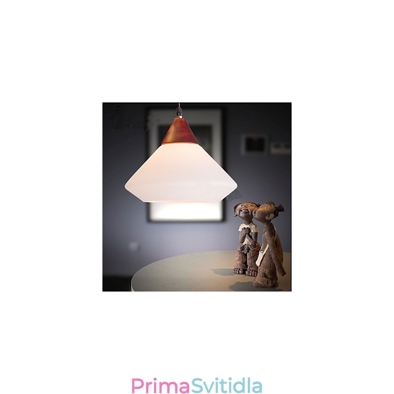 Jednoduchá závěsná lampa