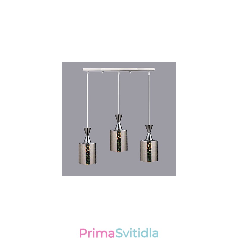 Lampa Dream laser Graving Chrome Plated 3 Straight